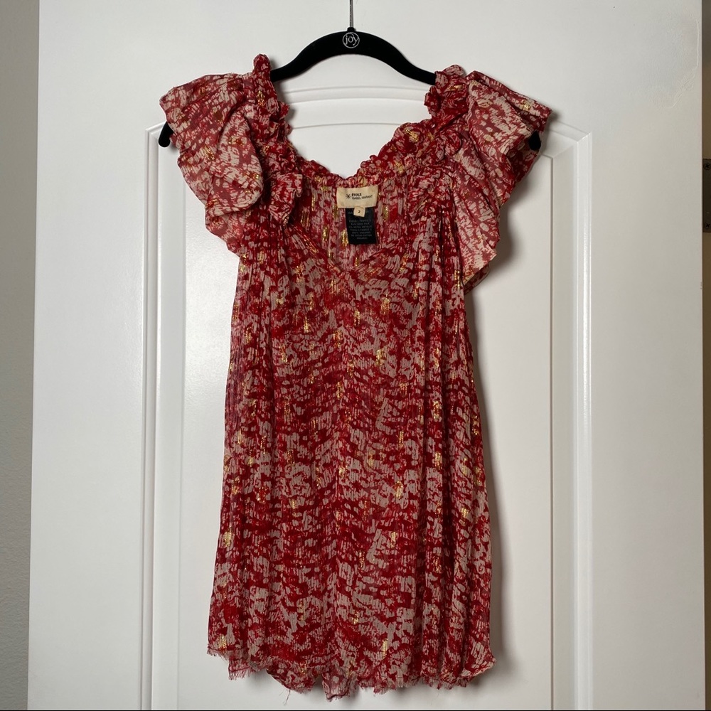 Etoile Isabel Marant Printed Silk Top